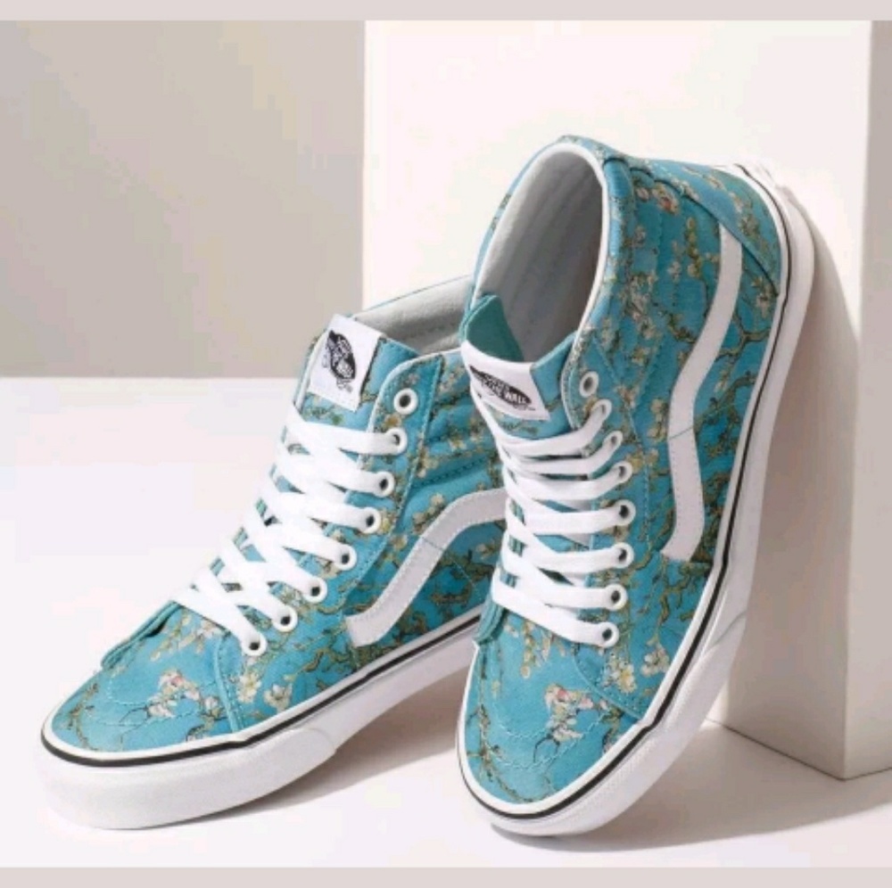 VANS X Van Gogh Almond blossom Sk8 hi's